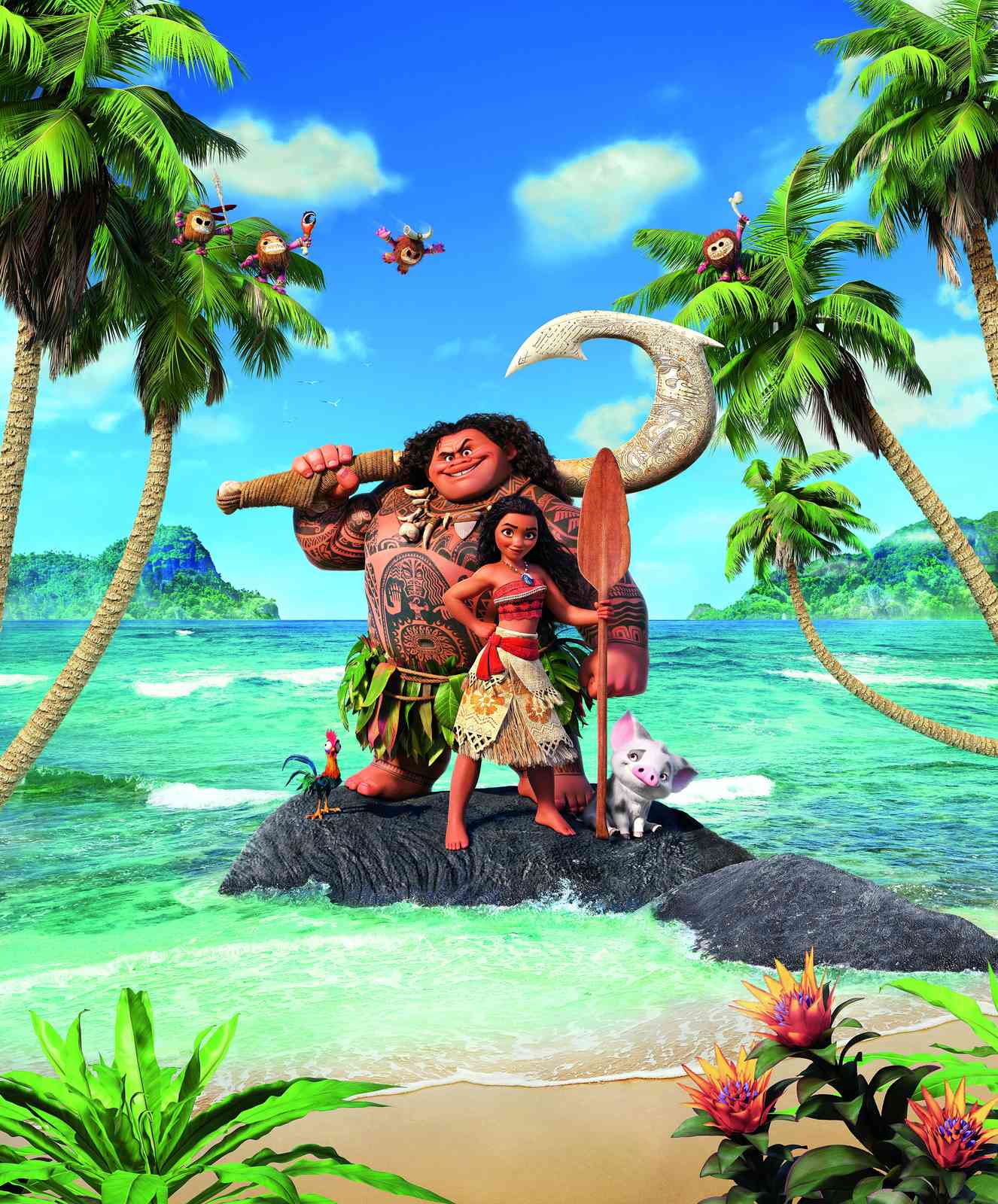 Moana Maui Tropical Adventure Wall Art