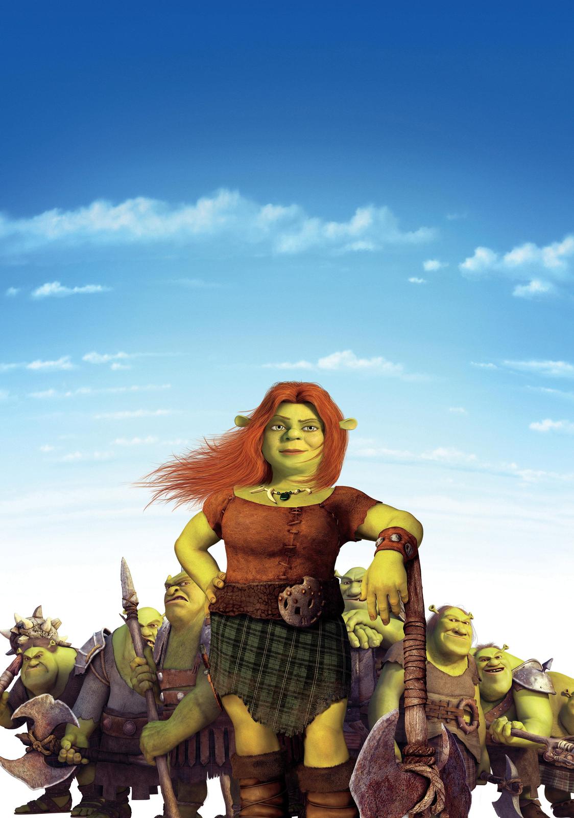 Fiona and Ogre Crew "Shrek 2" Movie Wall Art