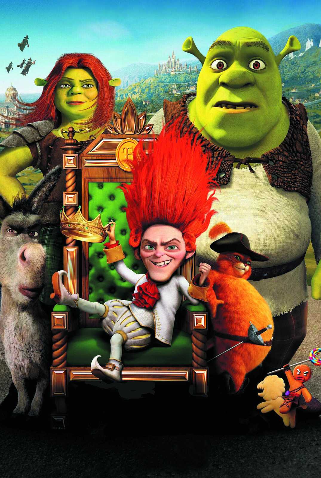 Shrek Fairytale Cast Wall Art
