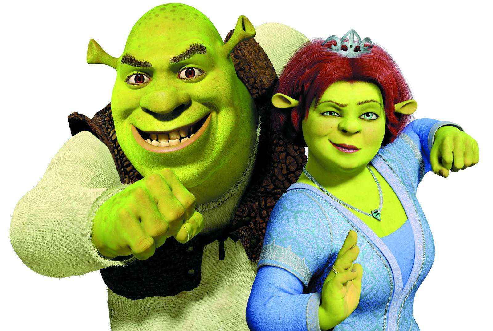 Shrek & Fiona "Happy Couple" Wall Art