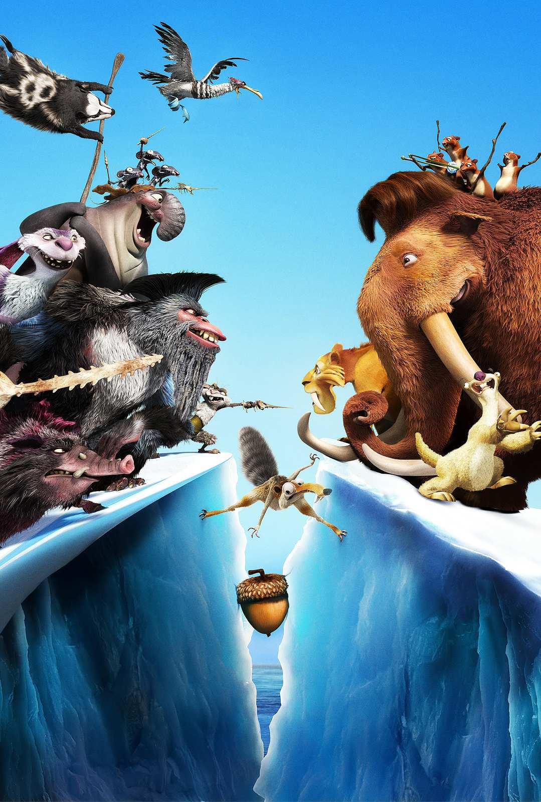 Ice Age Friends Acorn Chase Wall Art