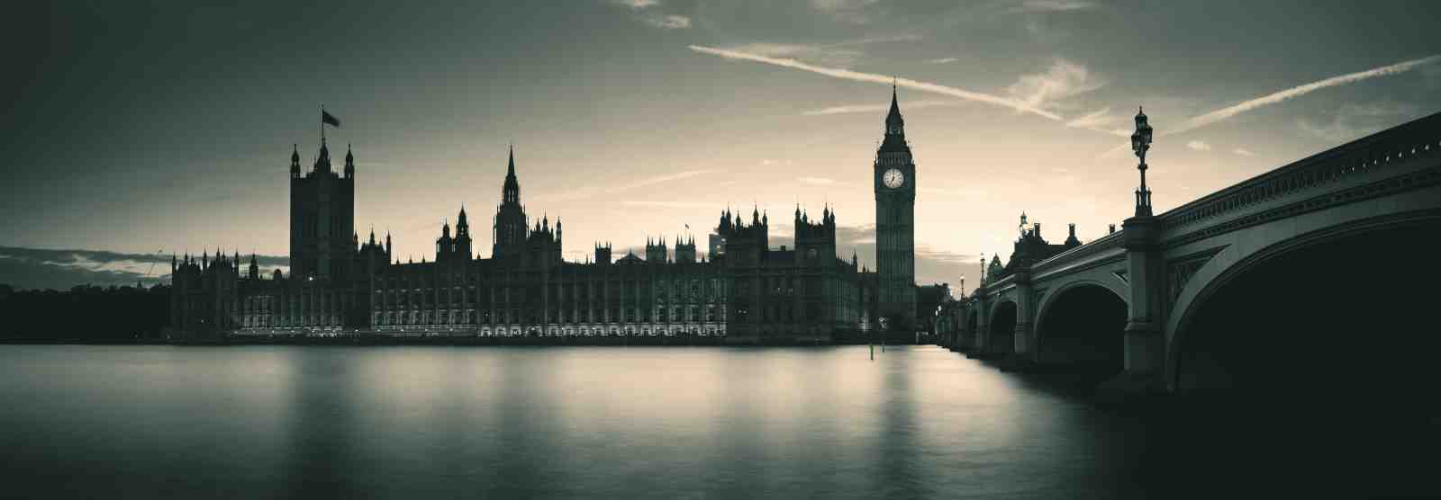 Iconic London Big Ben & Bridge Wall Art