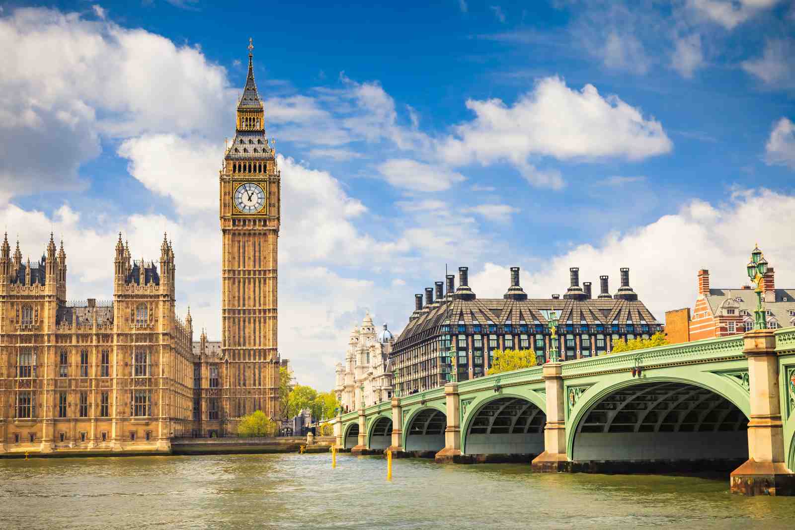 Iconic Big Ben & London Bridge Wall Art