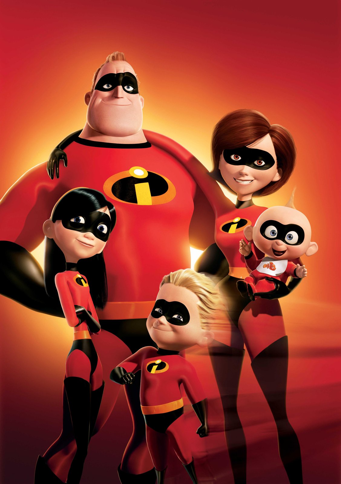 The Incredibles Family Hero Wall Art