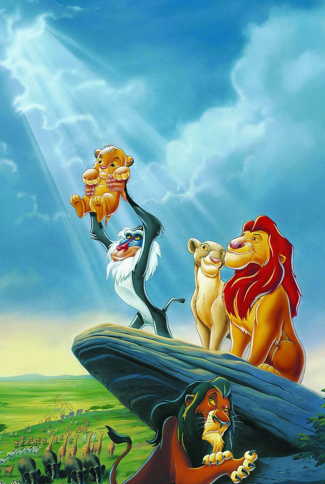 The Lion King Simba Presentation Wall Art