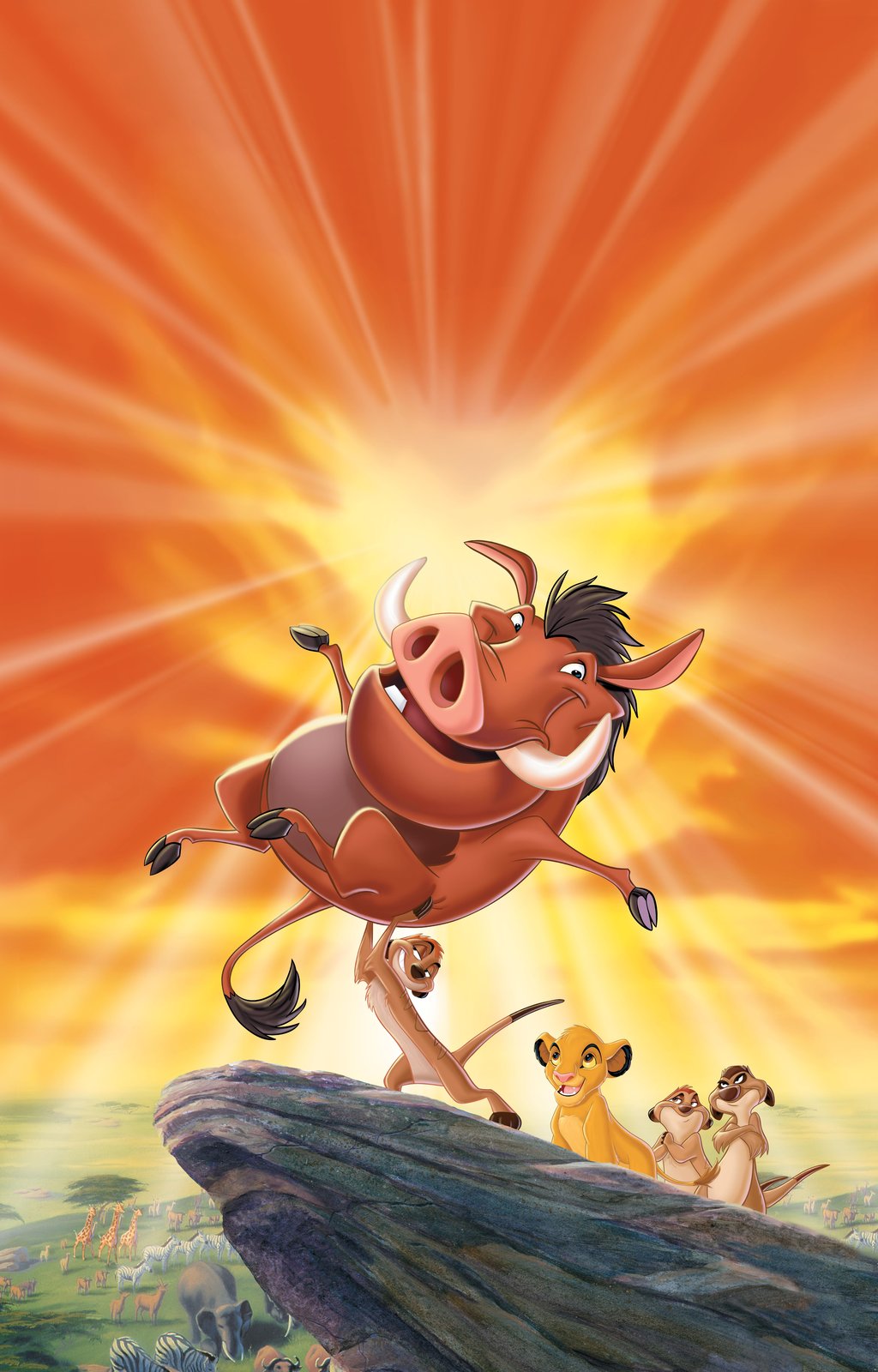 Timon & Pumbaa Simba's Pride Wall Art