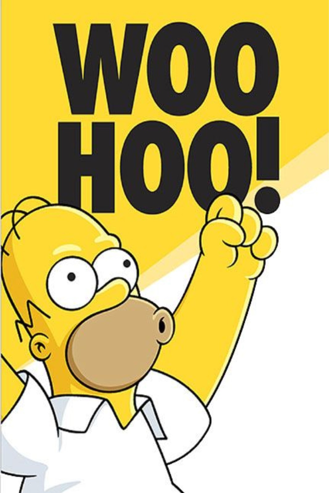 Homer Simpson Woohoo! Wall Art