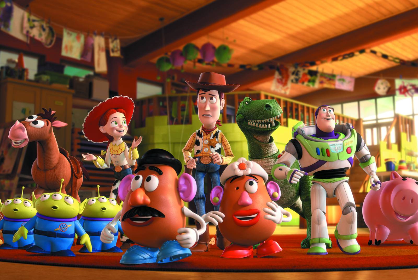 Toy Story Characters Wall Art for Kids' Rooms