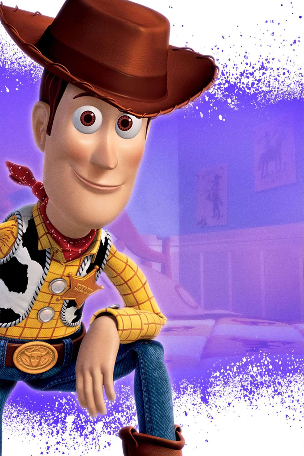 Woody Toy Story Cowboy Wall Art