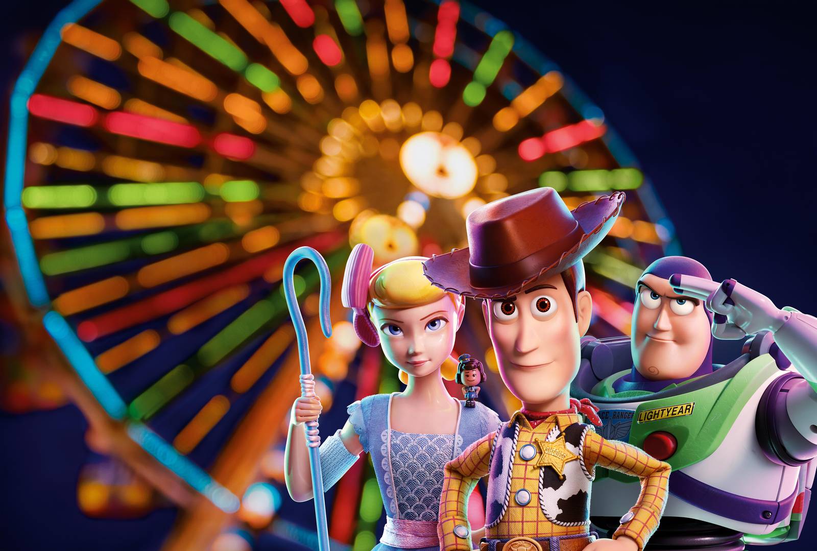 Toy Story Friends Ferris Wheel Wall Art