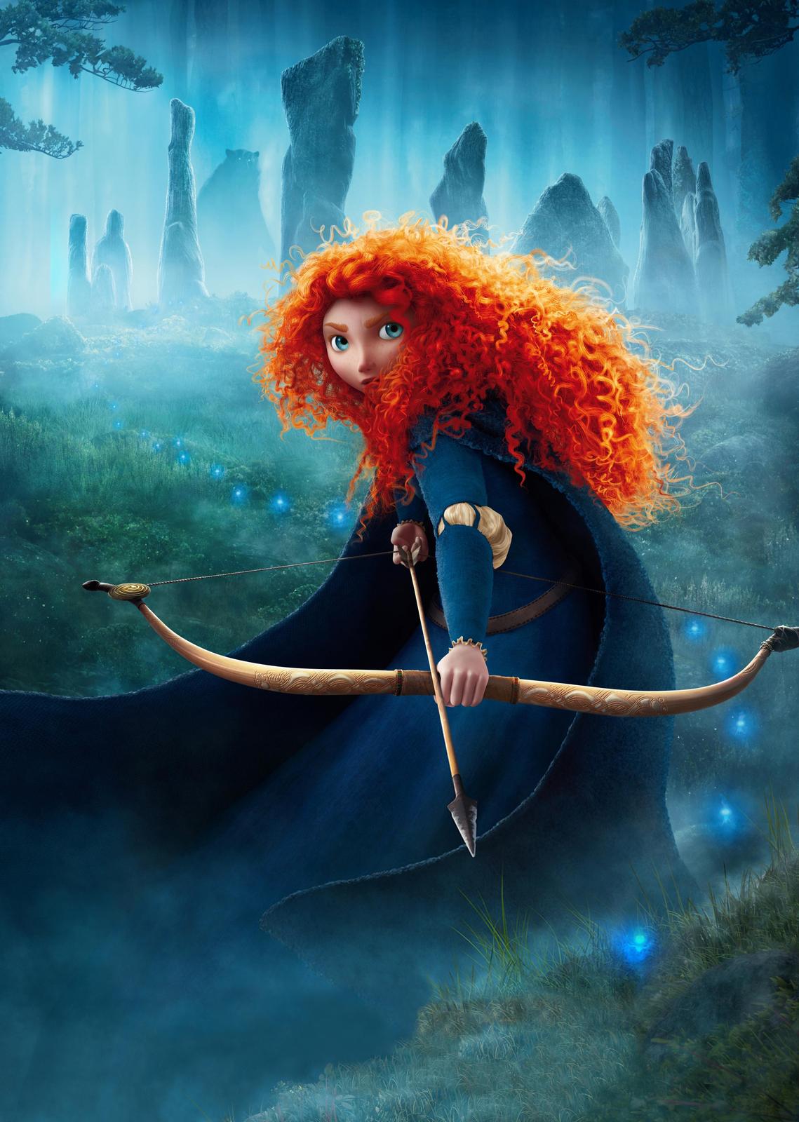 Merida Brave Archer Wall Art