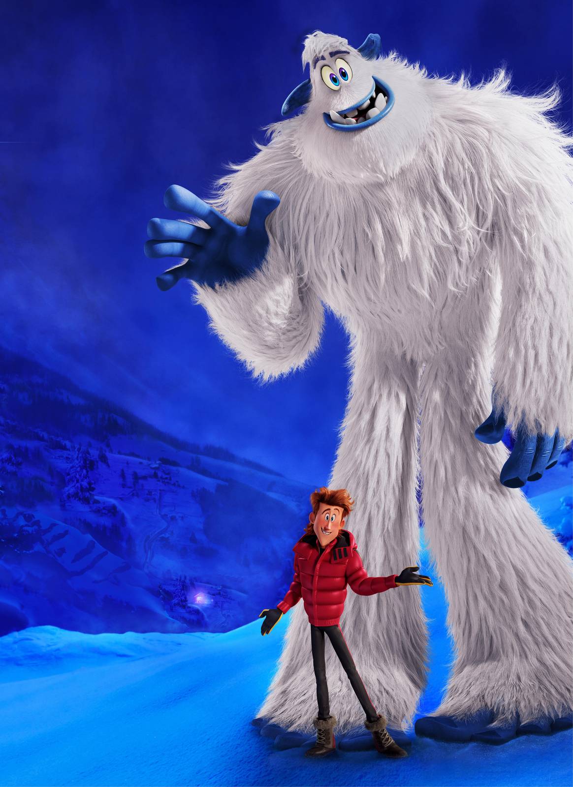 Animated Yeti & Explorer Wall Art