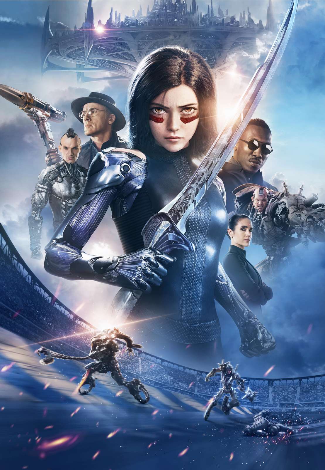 Alita Battle Angel Action Movie Poster Wall Art