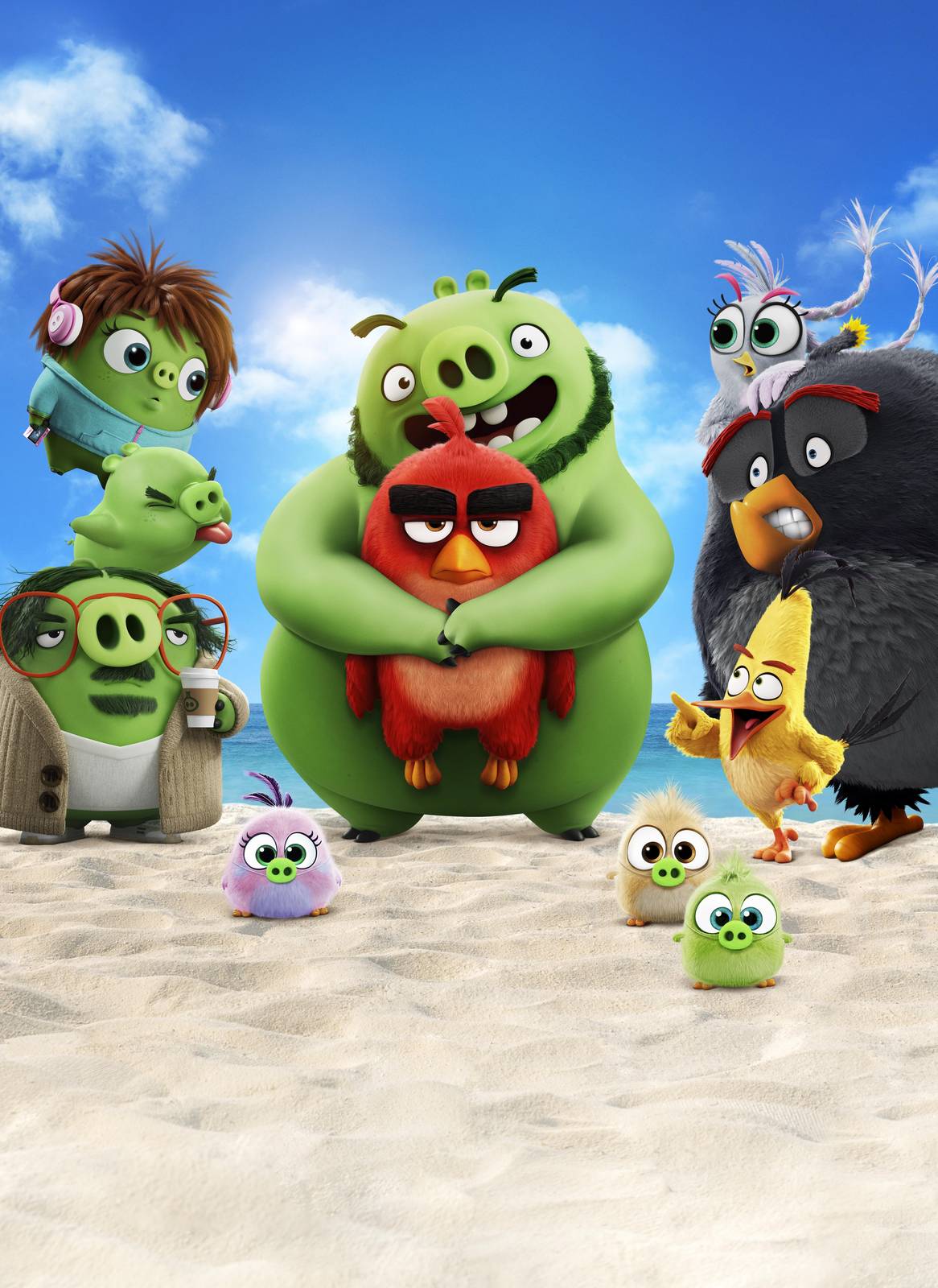 Angry Birds Movie Beach Fun Wall Art
