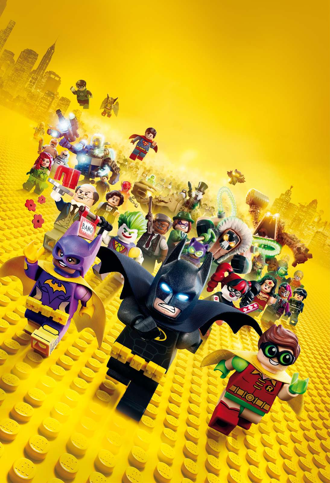 LEGO Batman Movie Heroes & Villains Wall Art