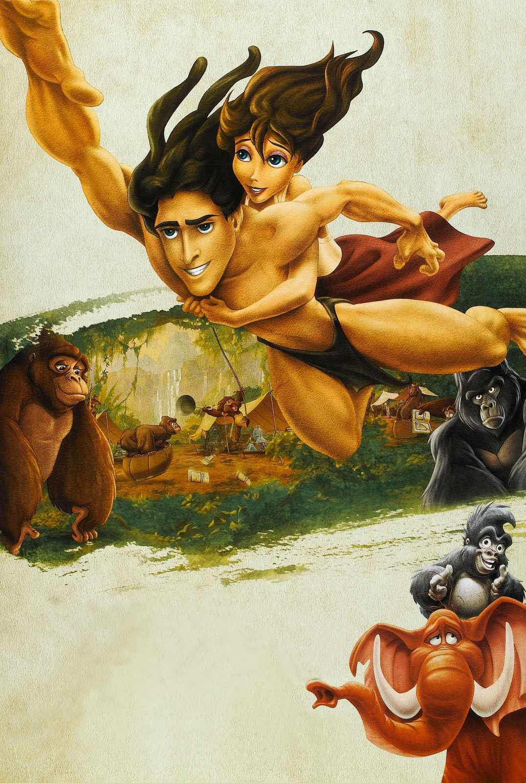 Disney Tarzan Jungle Adventure Wall Art