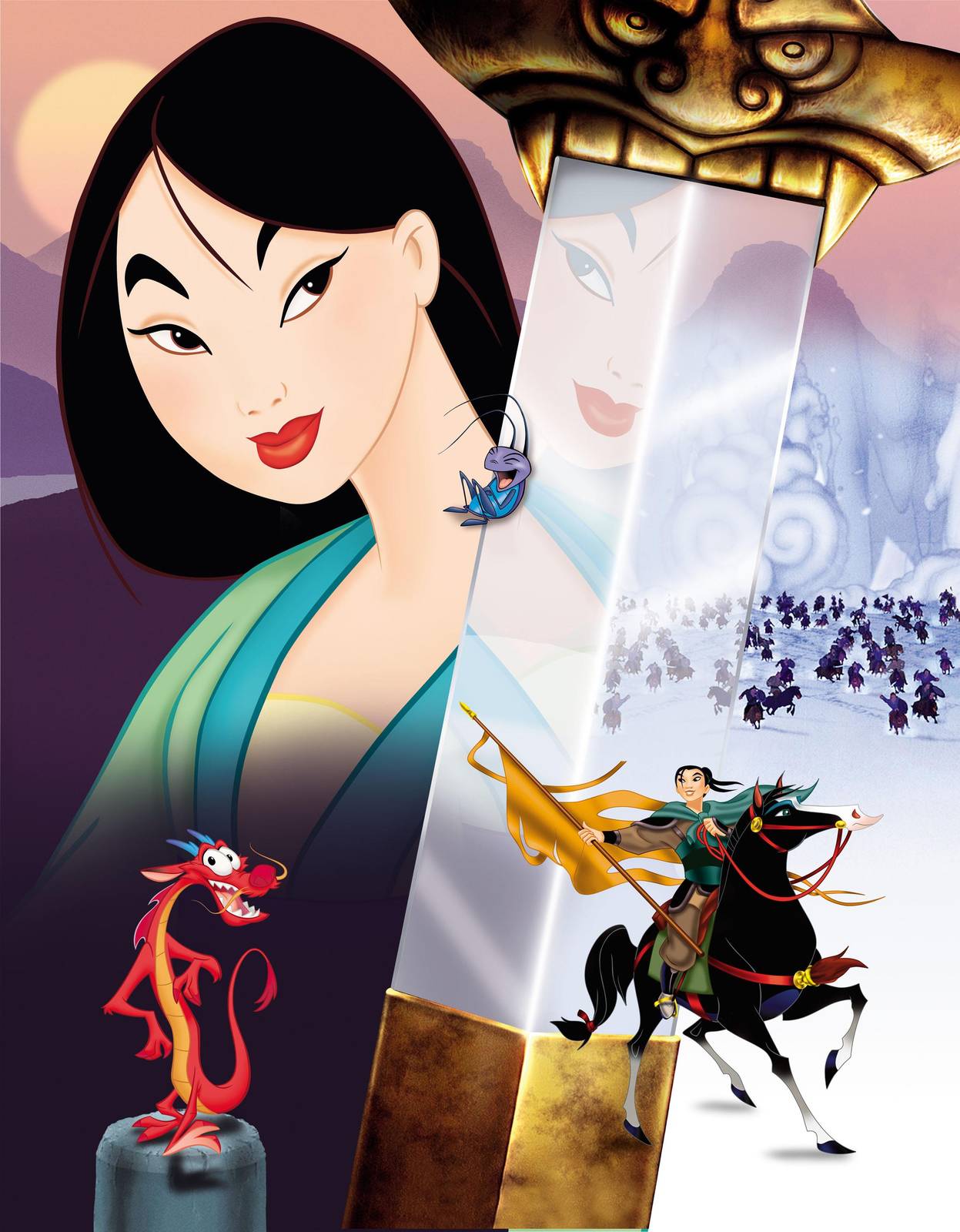 Mulan's Courageous Journey Wall Art