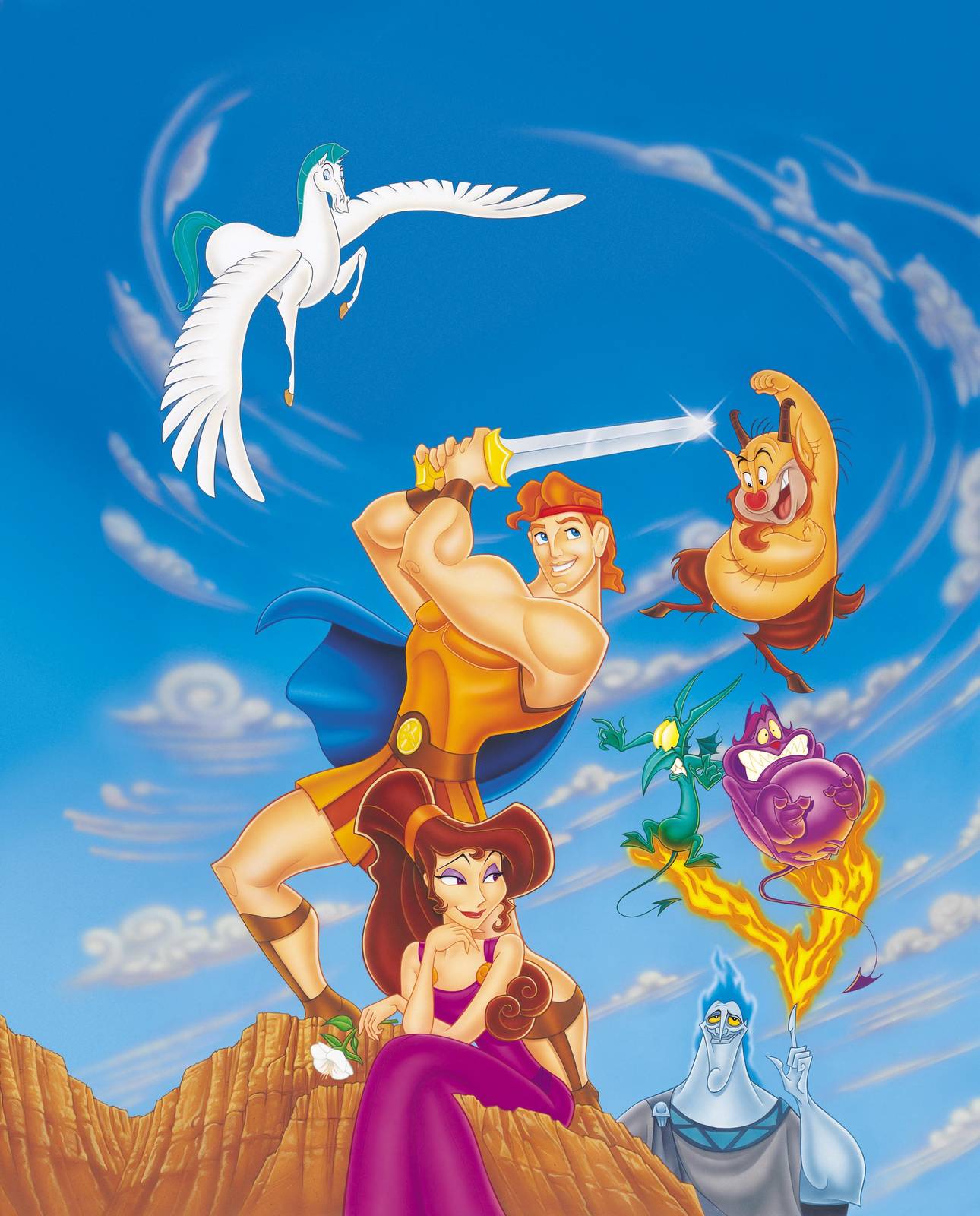 Disney Hercules & Friends Mythic Adventure Wall Art