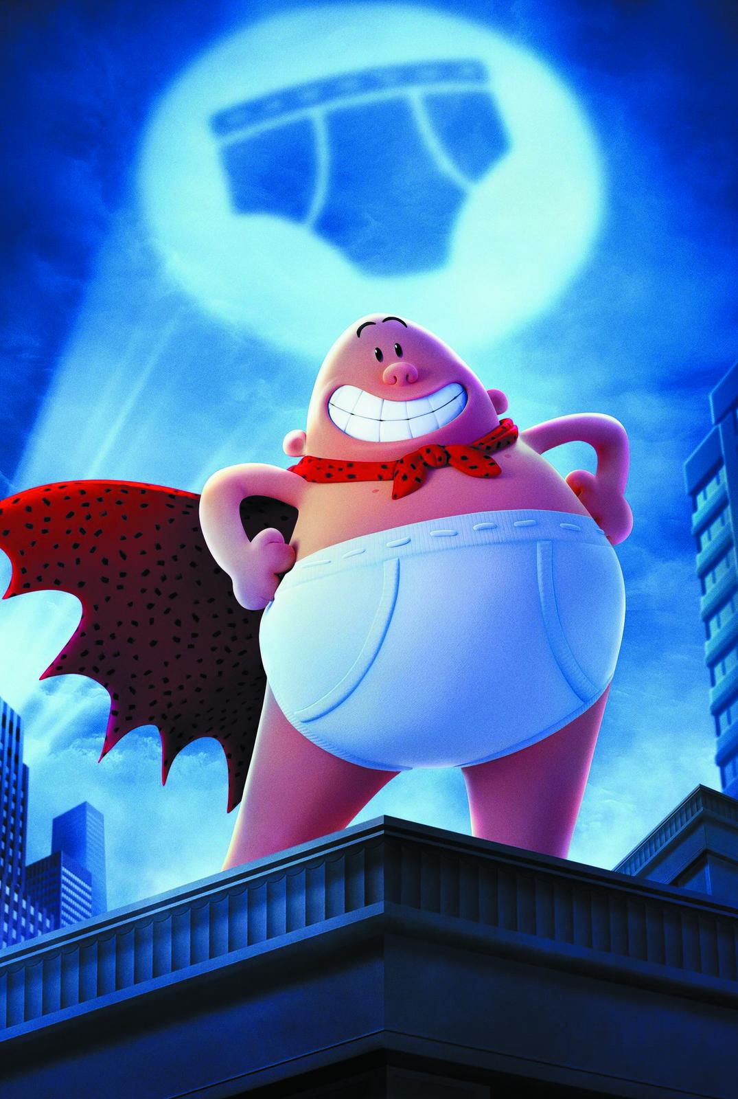 Captain Underpants Heroic Pose Wall Art