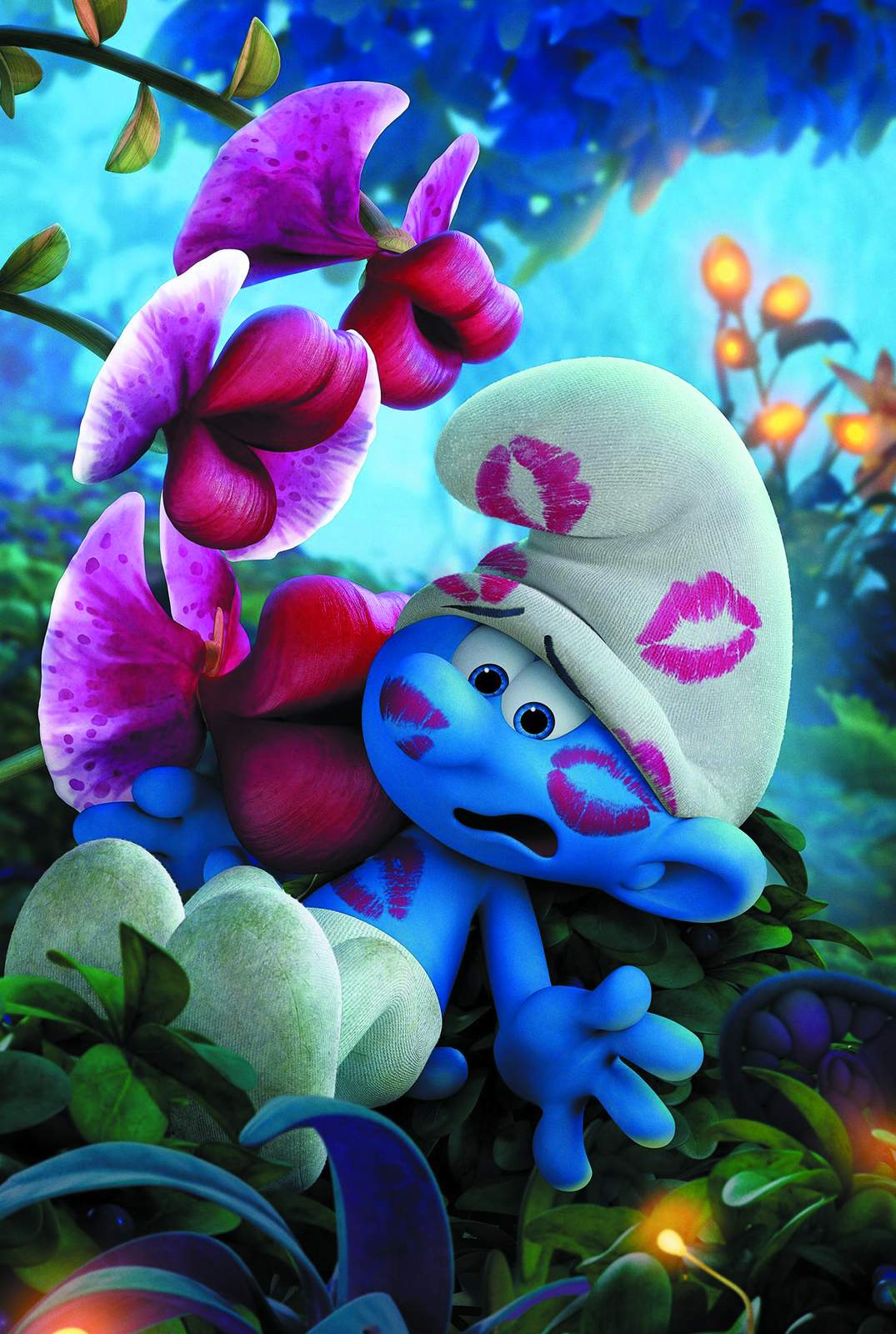 Smurf Kissed Blue Wall Art | Whimsical Wall Art