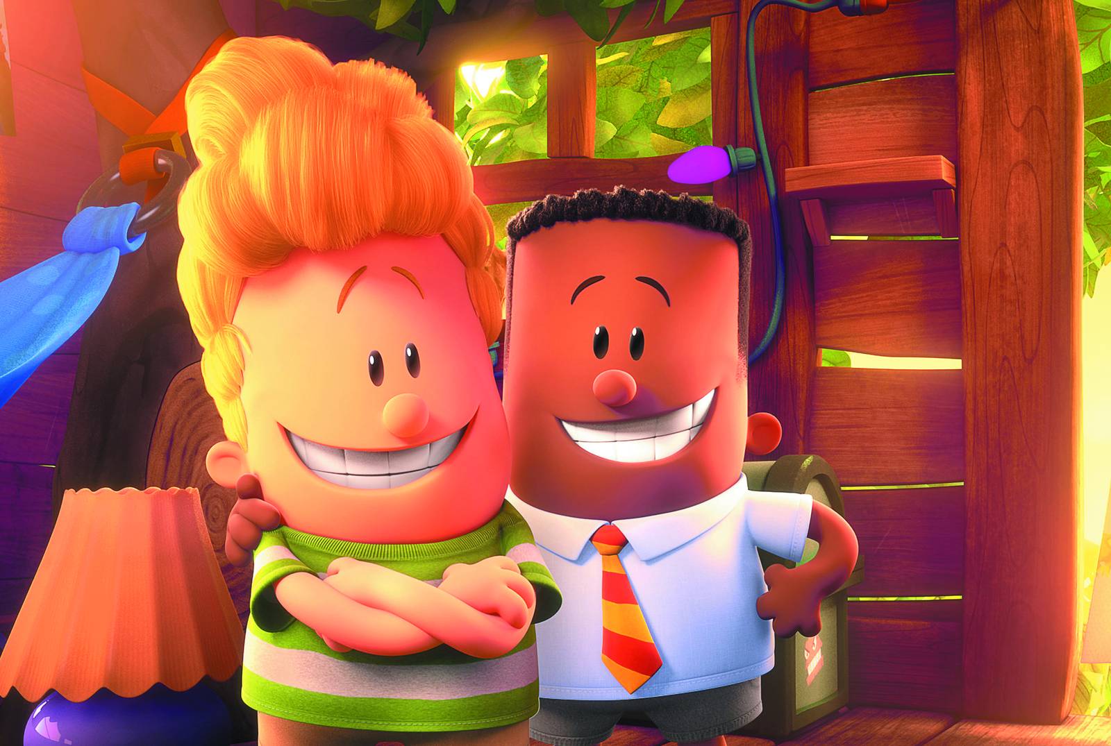 Captain Underpants Friends Wall Art