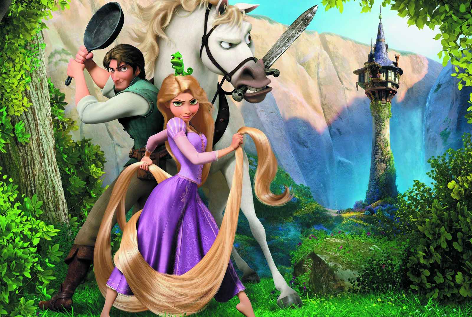 Magical Rapunzel Adventure Wall Art