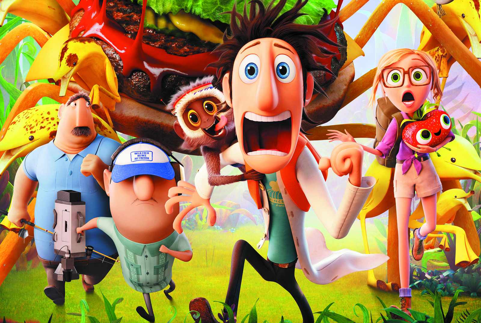 Cloudy with a Chance of Meatballs Fun Wall Art