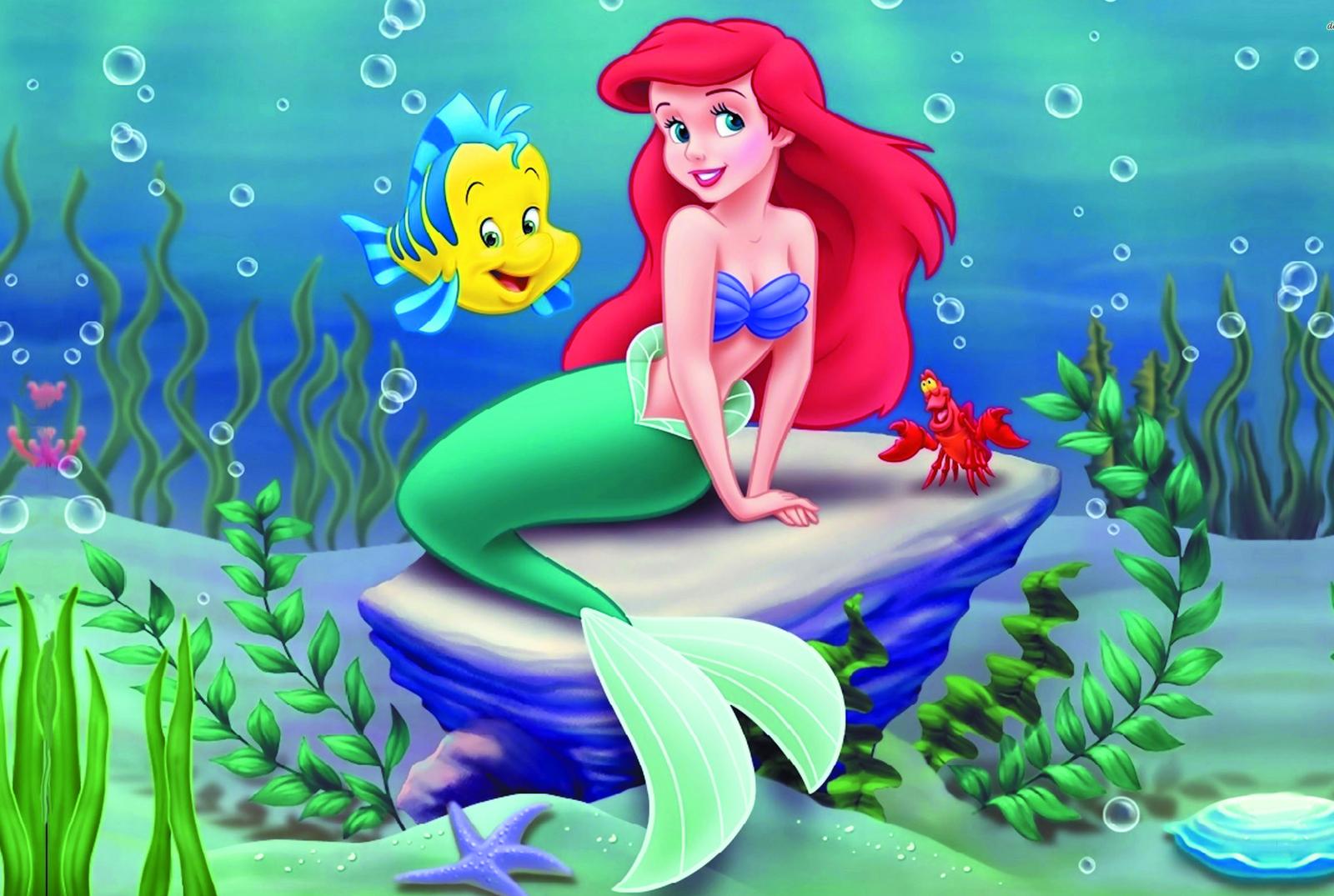 Ariel & Friends Under the Sea Wall Art