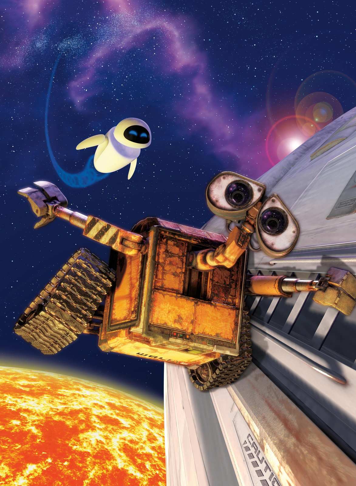 WALL-E & EVE Space Adventure Wall Art