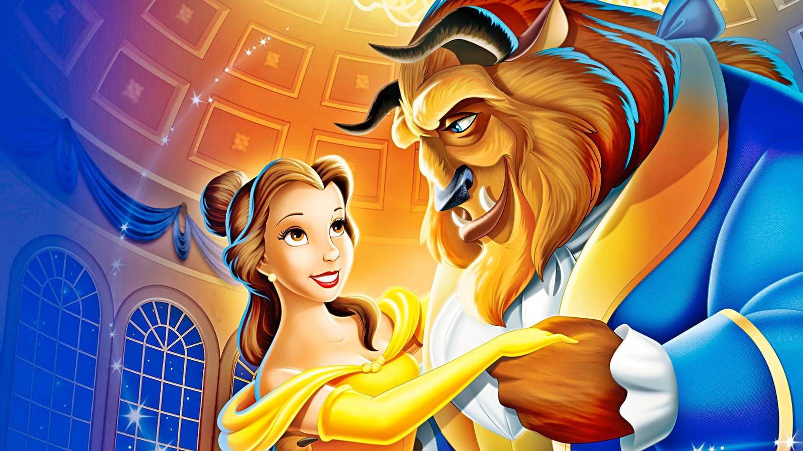 Enchanted Dance Belle & Beast Wall Art