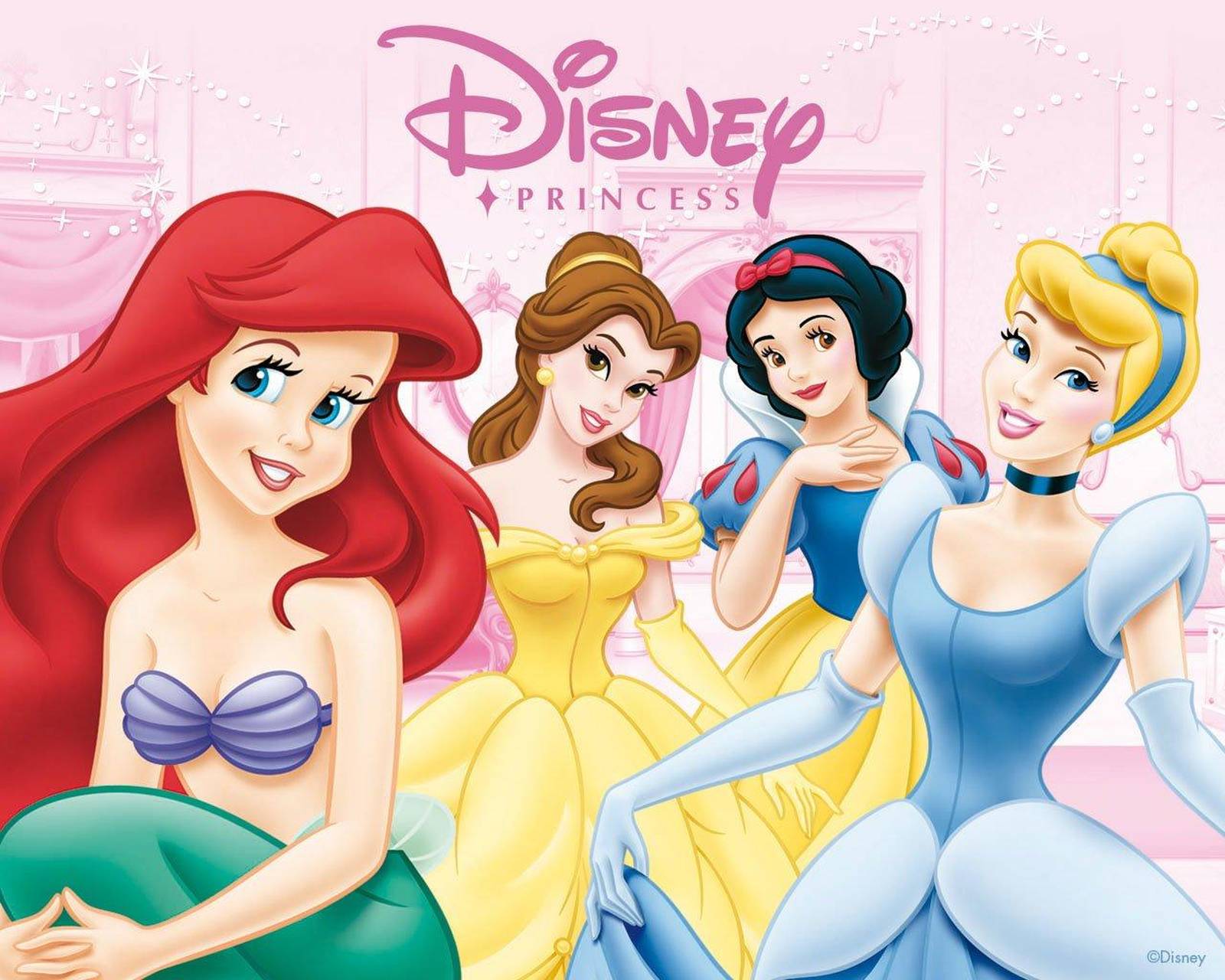 Enchanting Disney Princesses Collage Wall Art