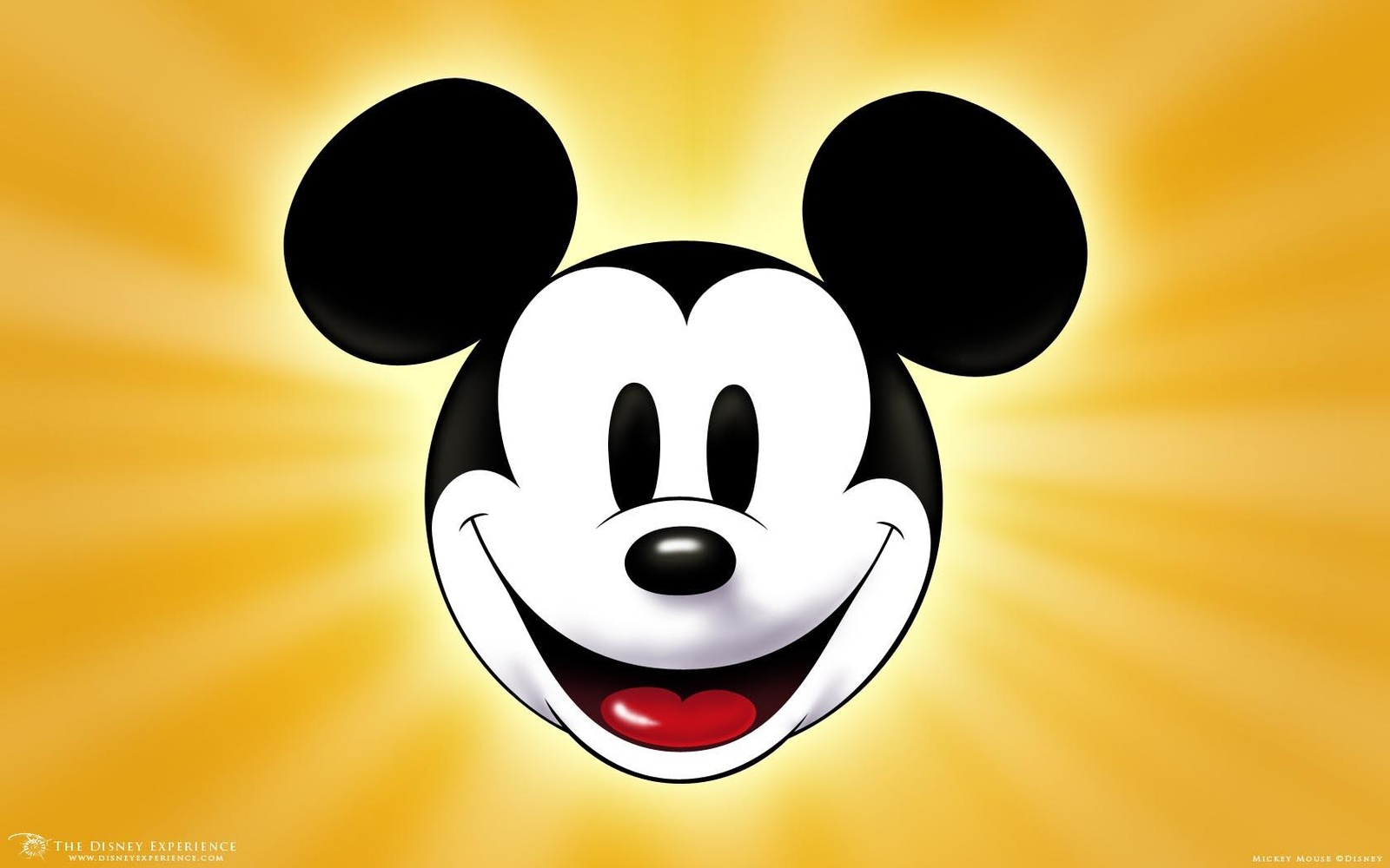 Iconic Mickey Mouse Smile Wall Art