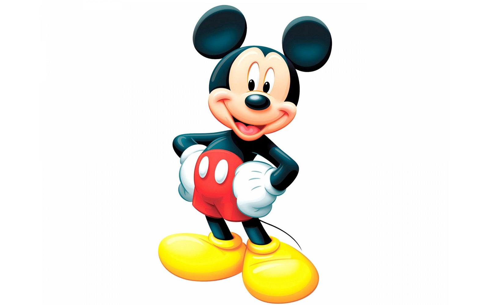 Happy Mickey Mouse Icon Wall Art