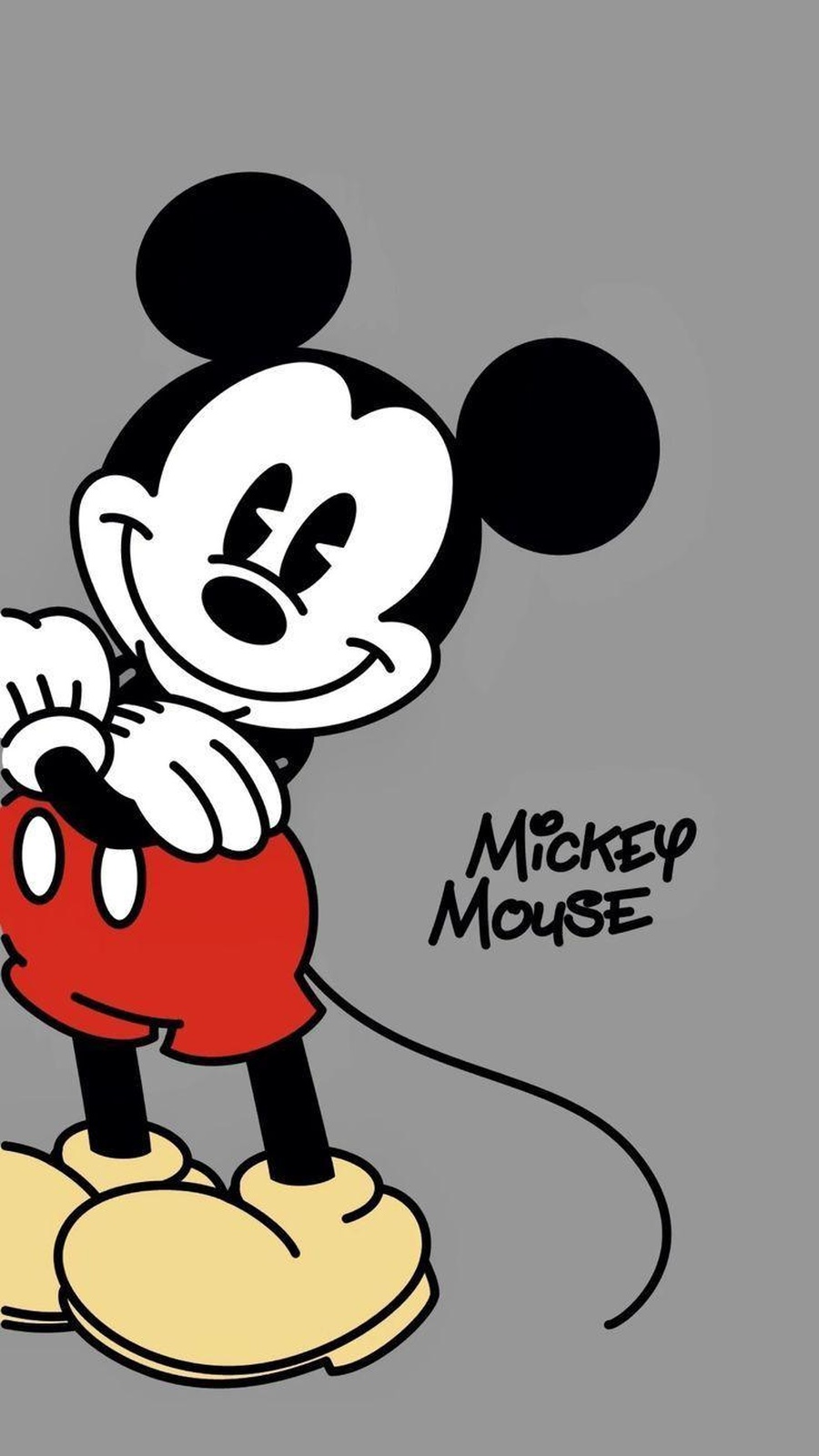 Classic Mickey Mouse Pose Wall Art