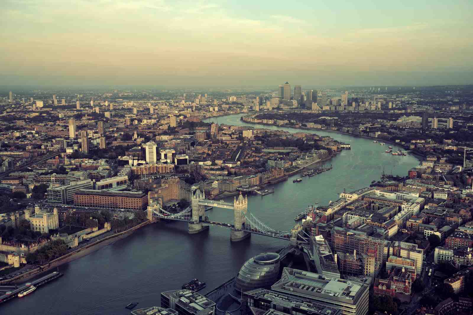 London Skyline Tower Bridge Wall Art