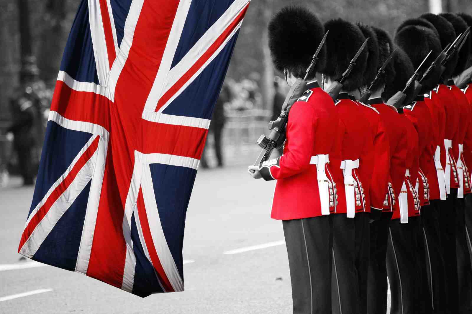 Union Jack & Royal Guard Wall Art