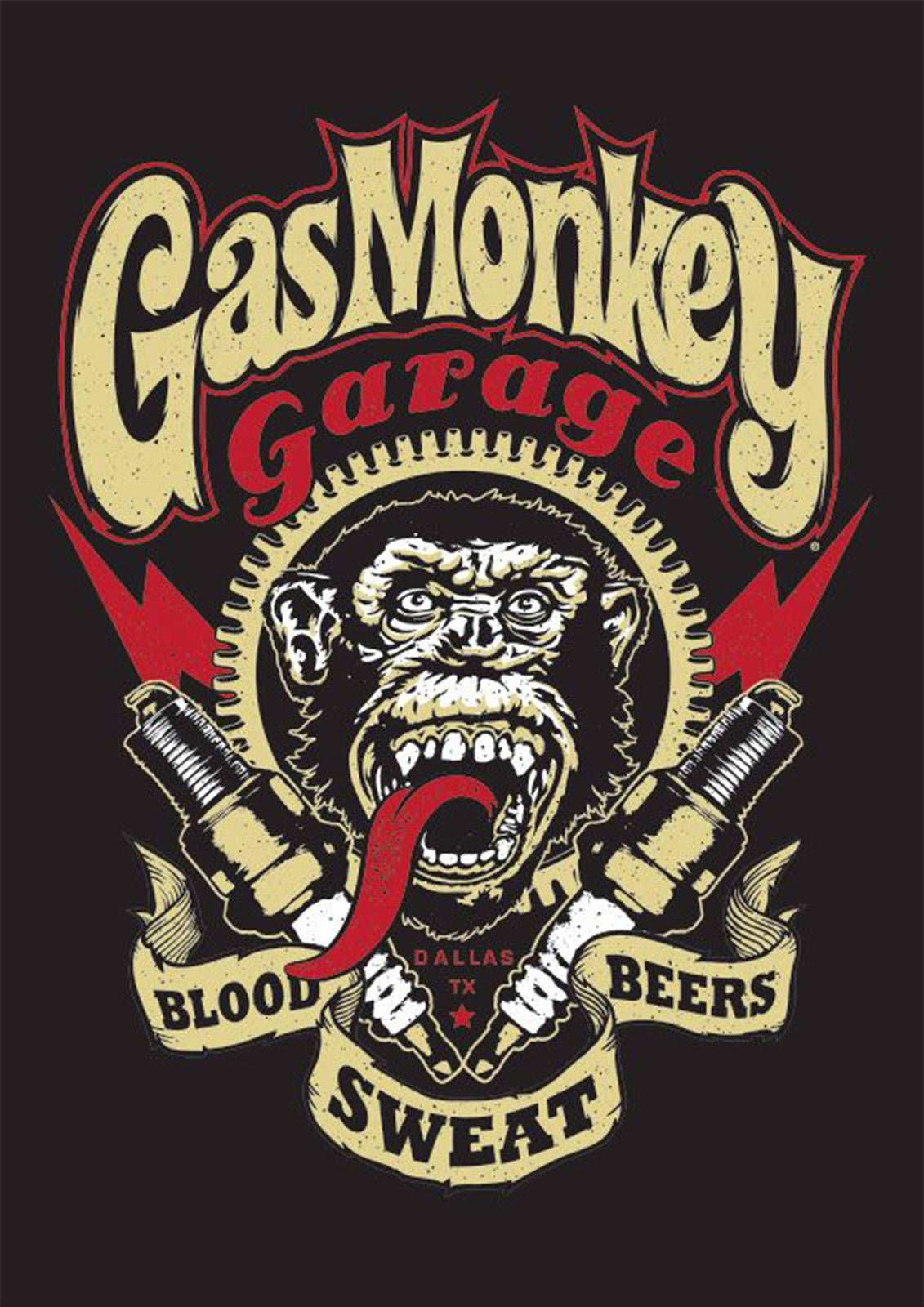 Gas Monkey Garage Aggressive Ape Wall Art