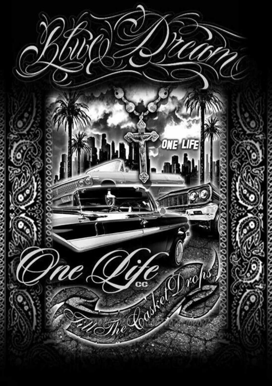 Chicano Lowrider Dream Wall Art