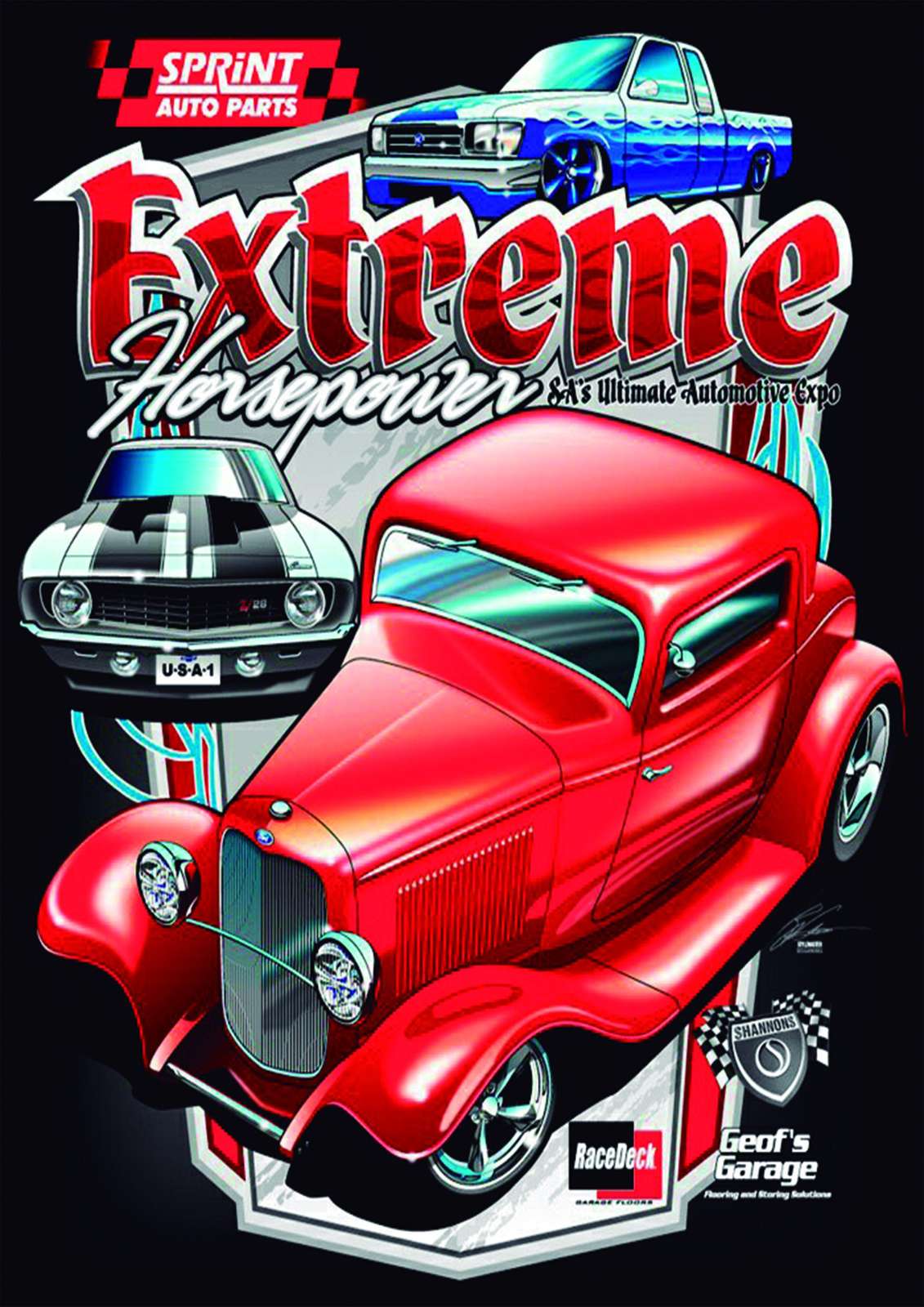 Extreme Hot Rod & Muscle Car Wall Art