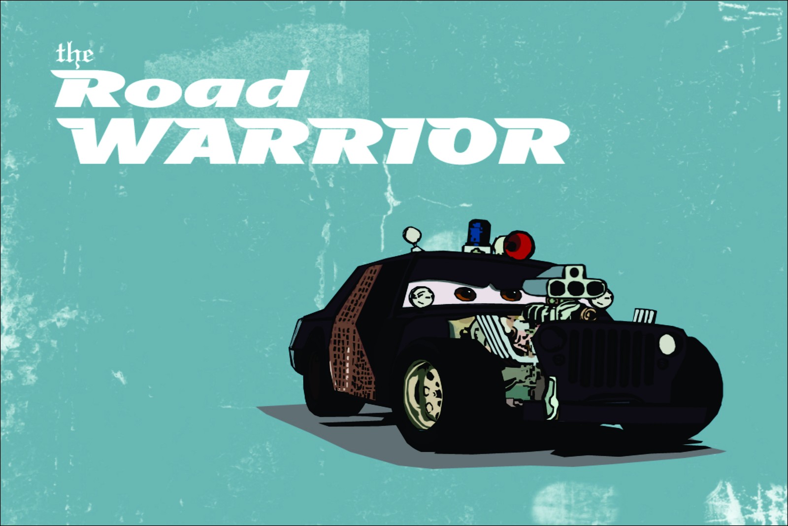 The Road Warrior Iconic Car Wall Art