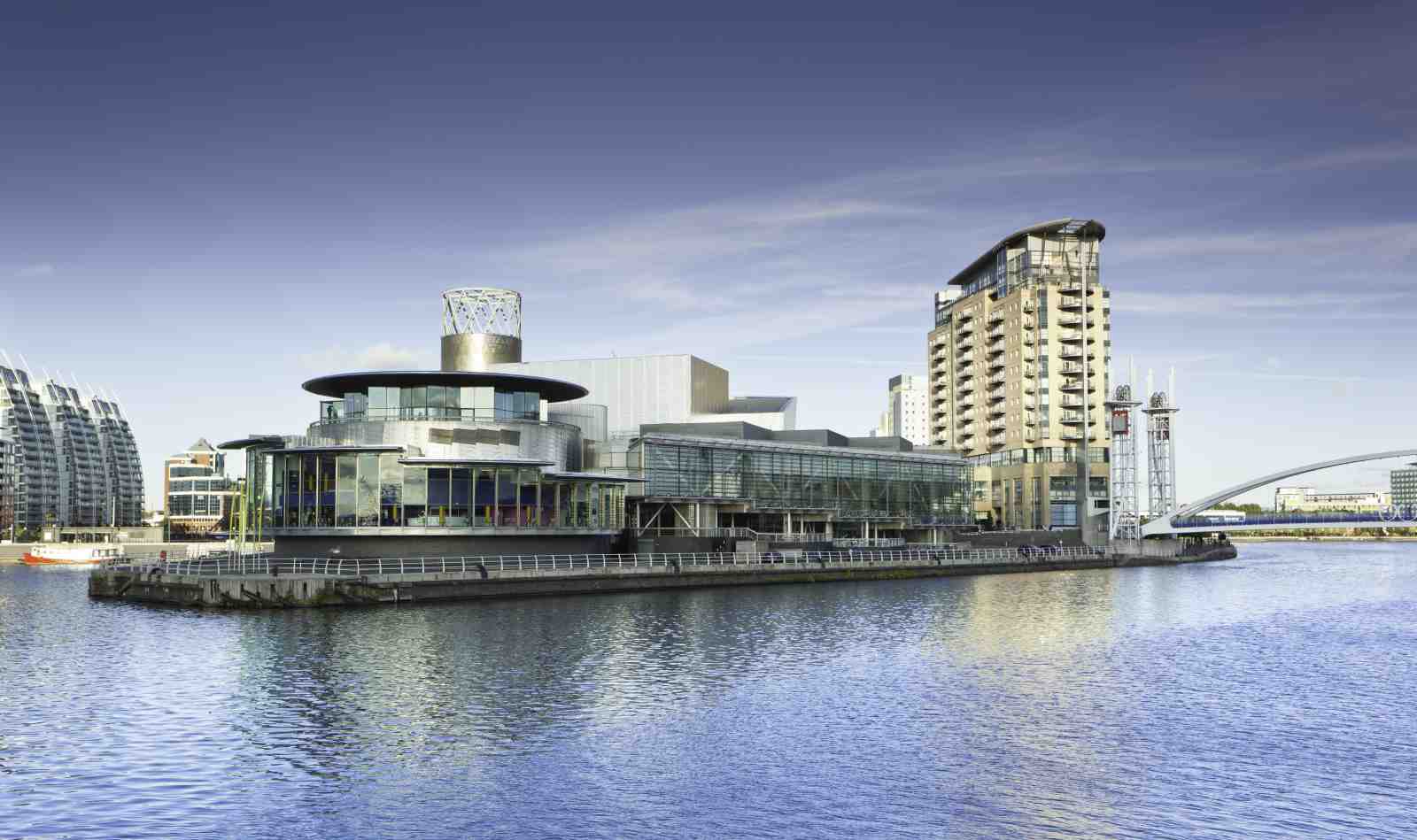 Modern Architecture Waterfront Wall Art