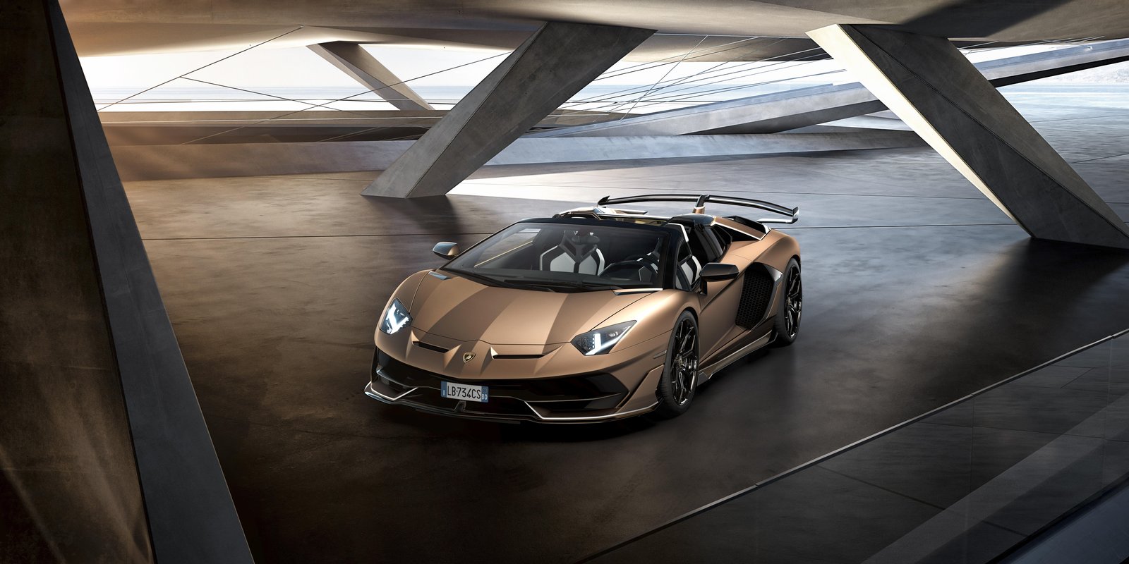 Golden Supercar Convertible Wall Art