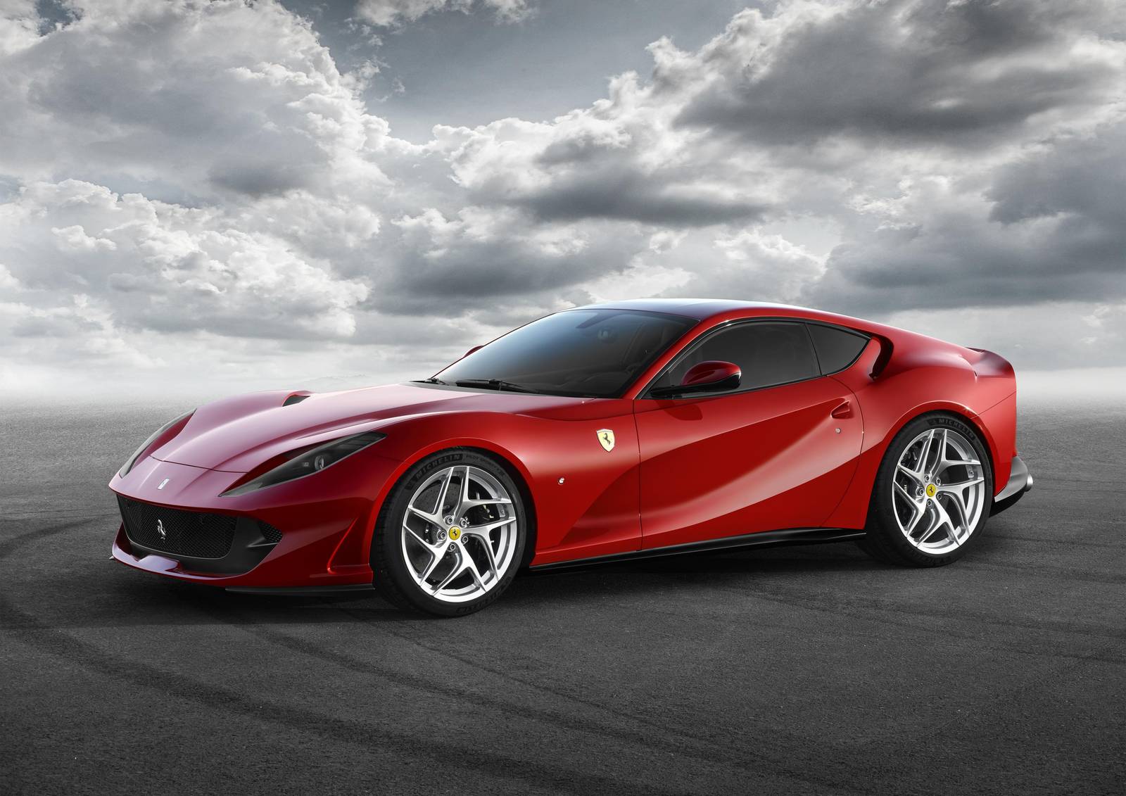 Luxury Red Ferrari Supercar Wall Art