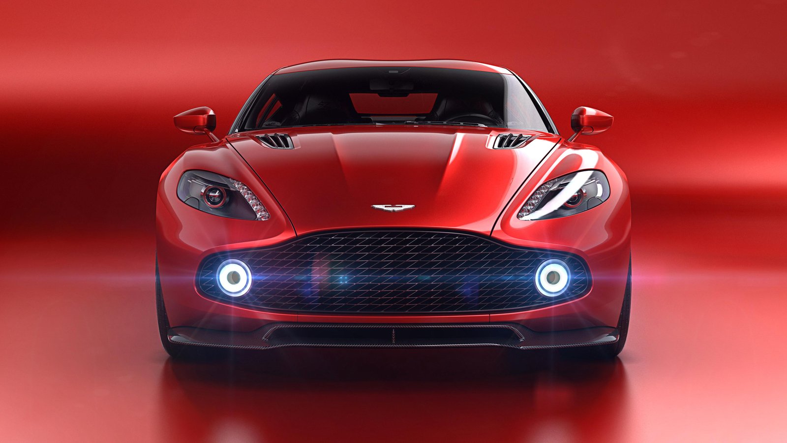 Crimson Speedster Luxury Car Wall Art
