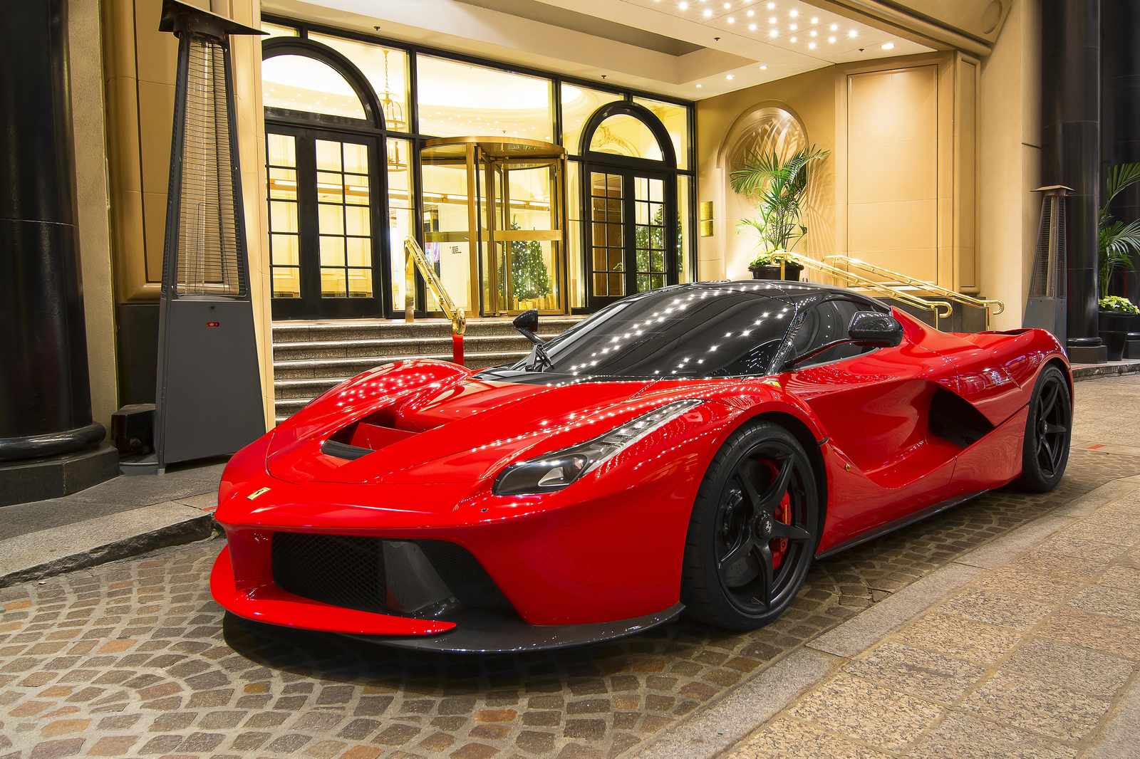 Luxury Red Ferrari LaFerrari Wall Art