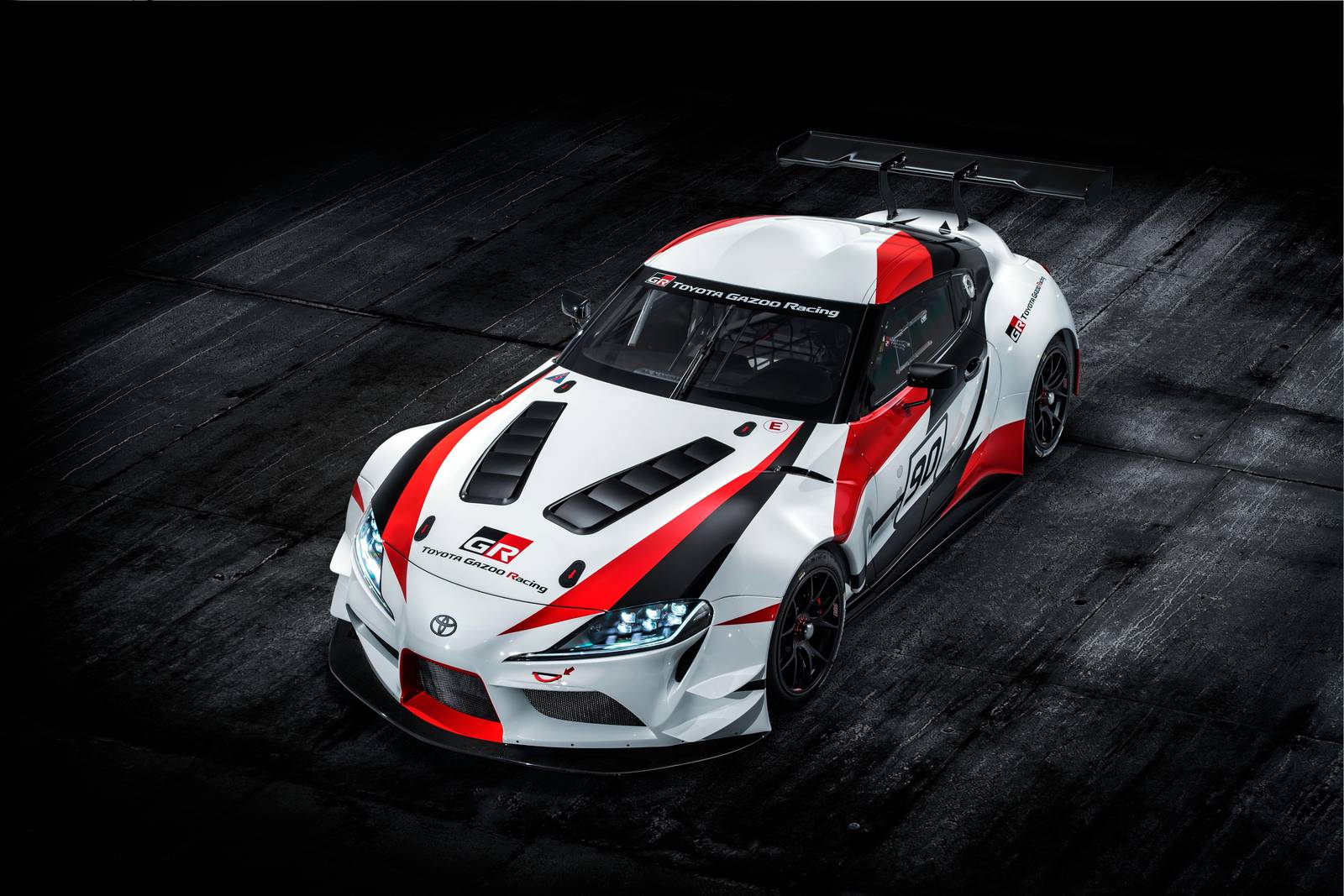 GR Supra Racing Car Wall Art Wall Art