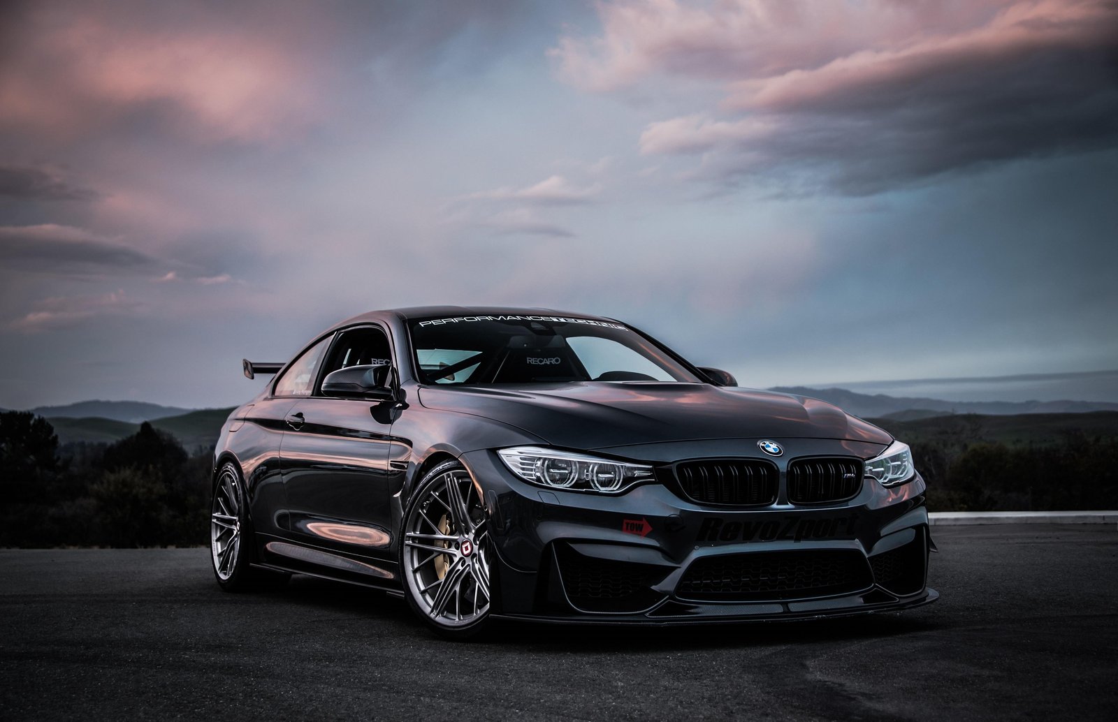 Dark BMW M4 Performance Car Wall Art