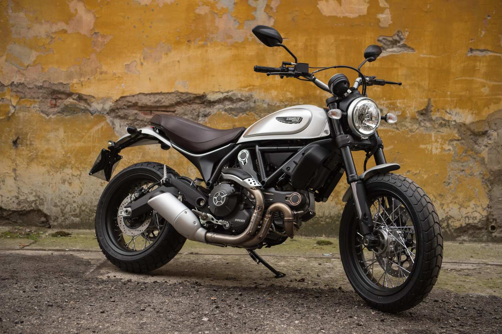 Classic Ducati Scrambler Wall Art Wall Art