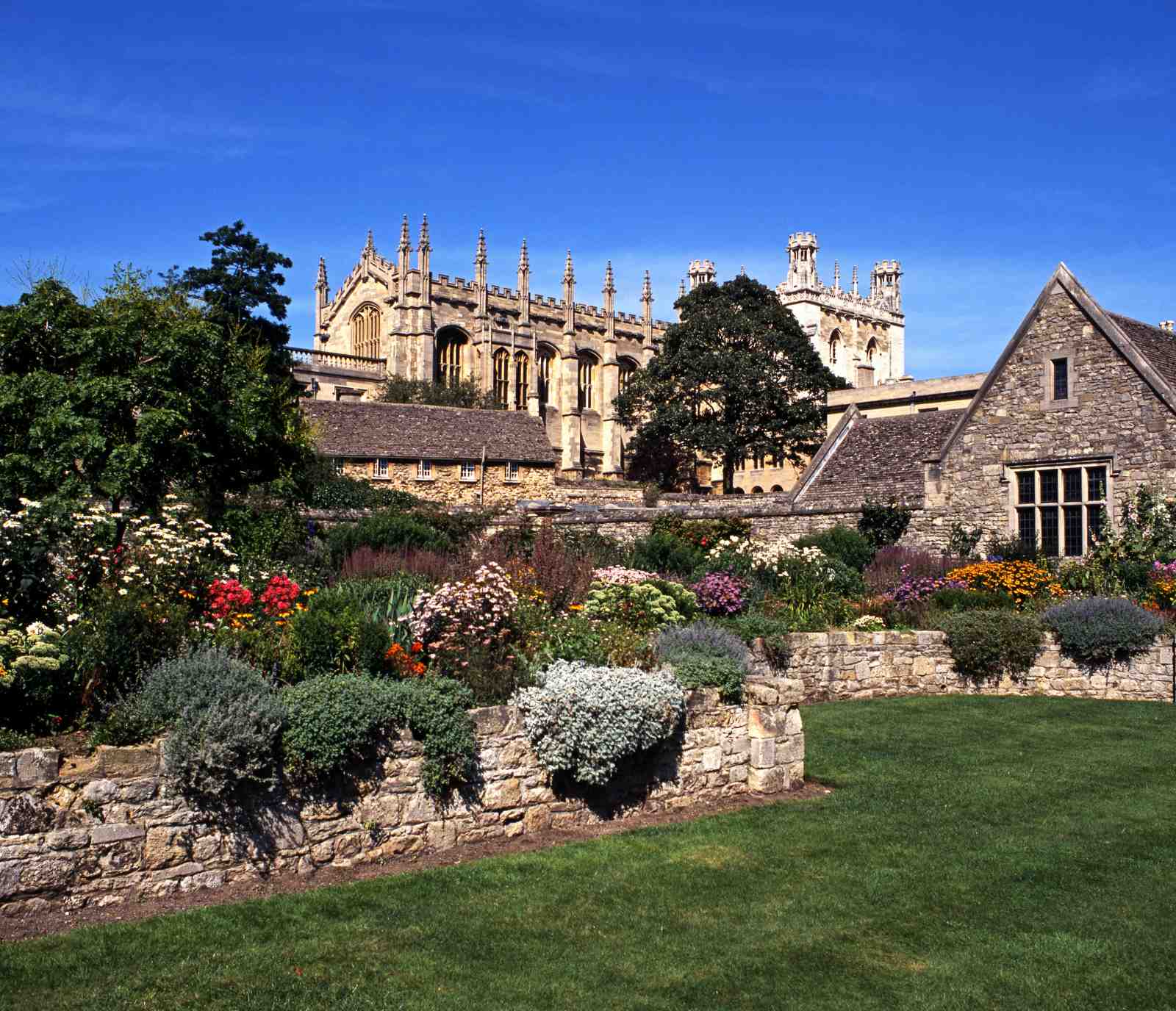 Historic English Garden Architecture Wall Art