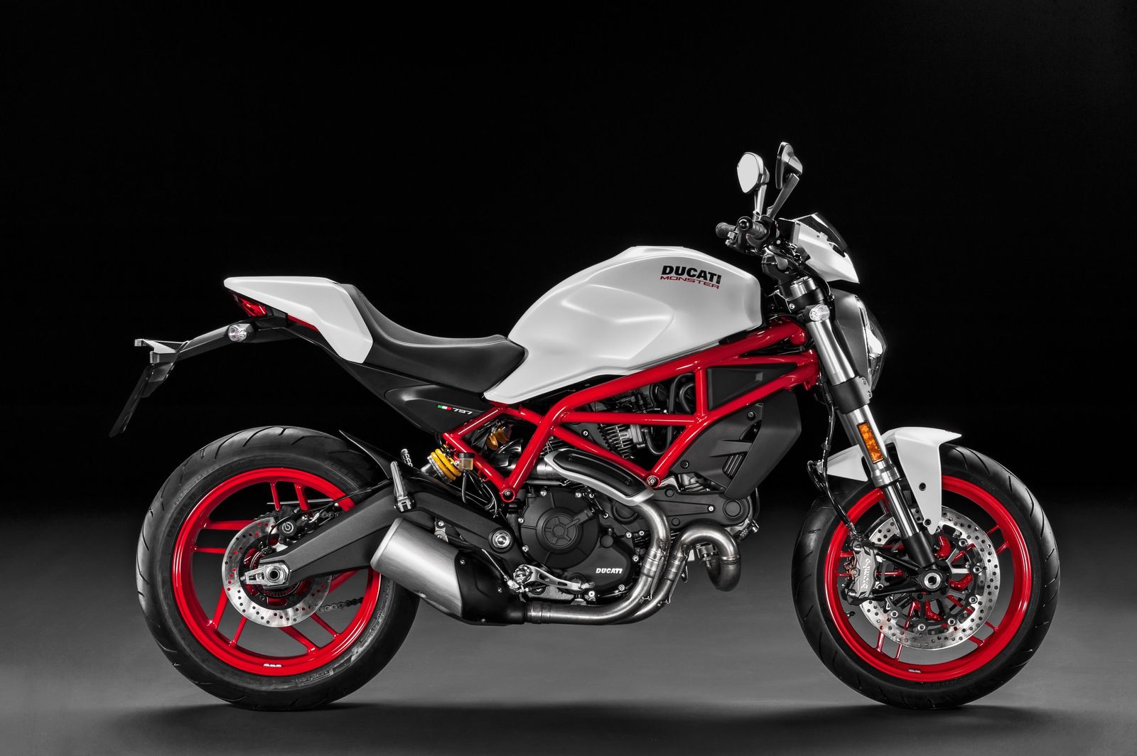Ducati Monster Motorcycle Art Wall Art
